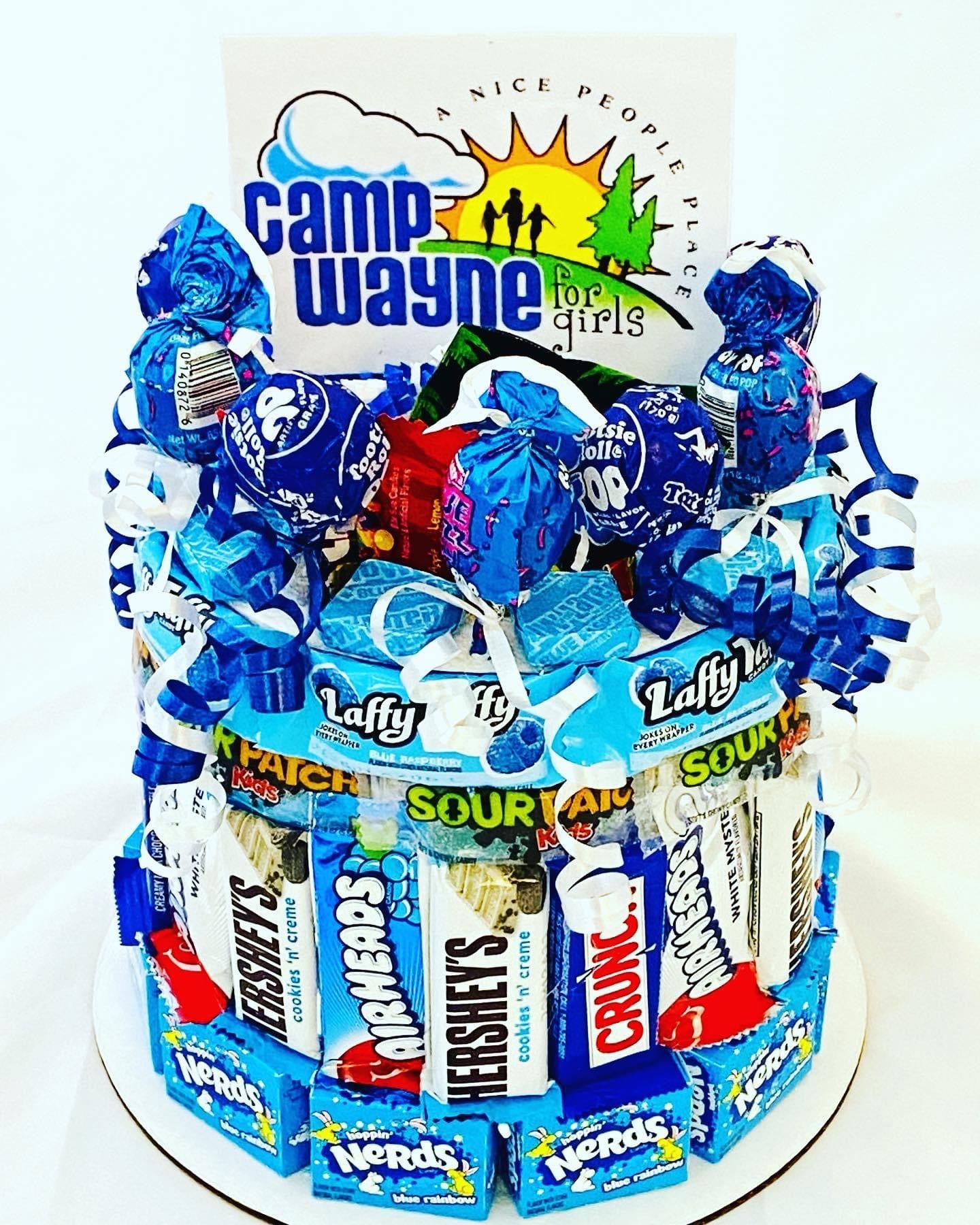 camp candy Small Camp Candy Cake (Non-Chocolate) – CandyCakeExplosion