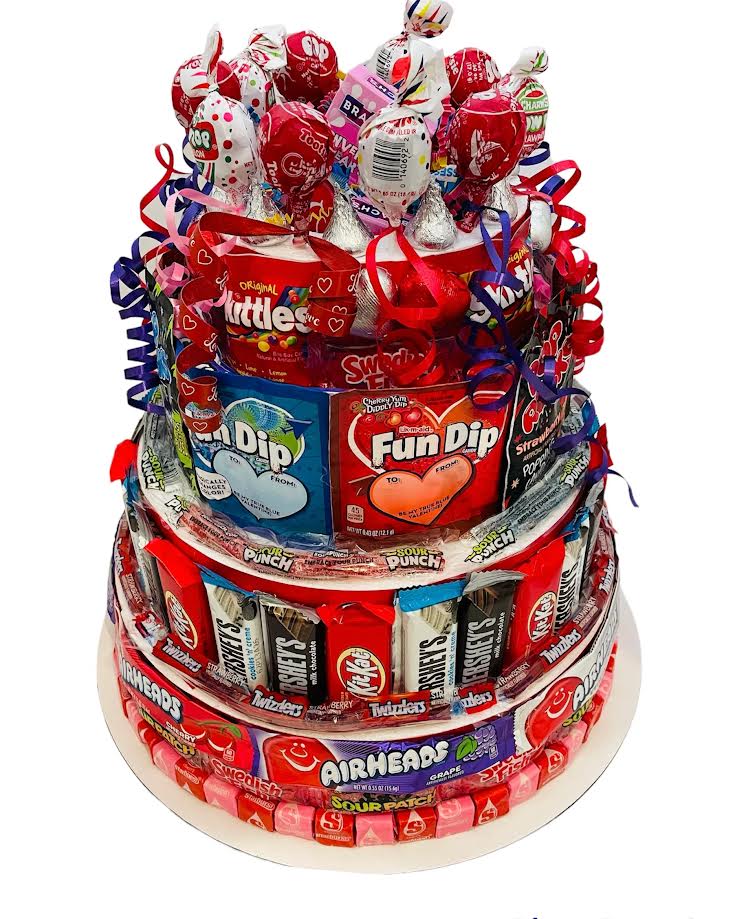 Jumbo Valentines Day Candy Cake (Chocolate & Candy)