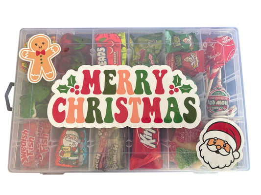 Christmas XL Candy Tackle Boxes