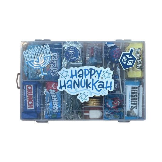 Hanukkah XL Candy Tackle Boxes