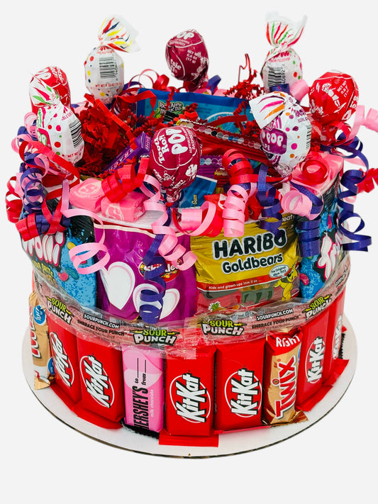Medium Valentine's Day Candy Cake (Chocolate & Candy)