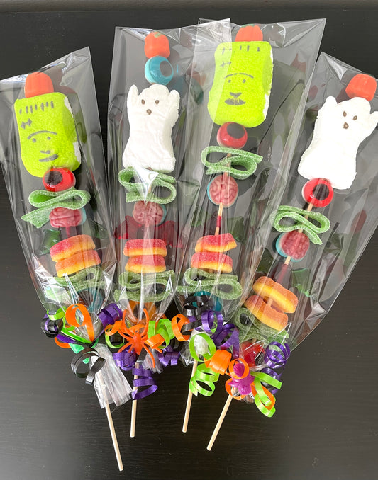 5 Halloween Candy Kabobs