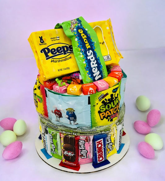 Small Easter Candy Cake (Chocolate & Candy)